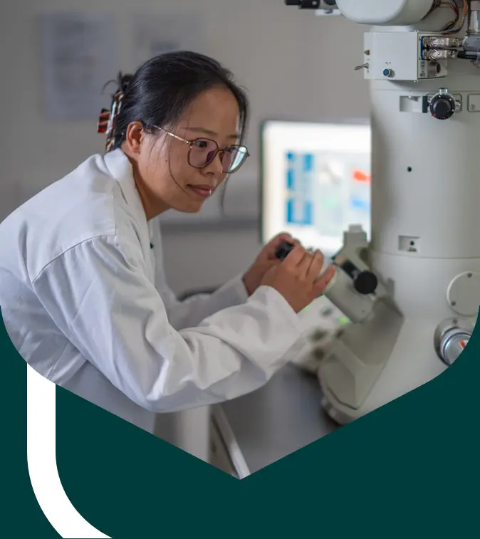 Scientist in lab
