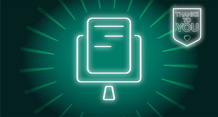 PC screen icon
