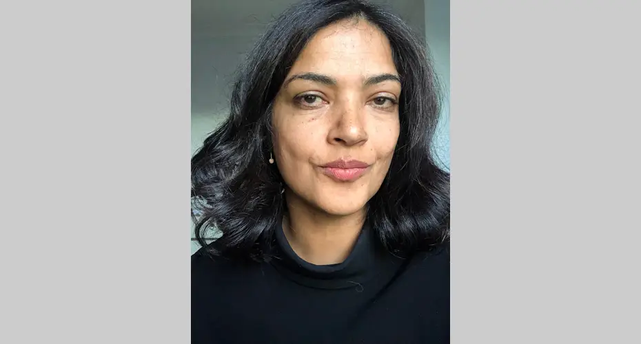 Head and shoulders photo of saeema ahmed kristensen.