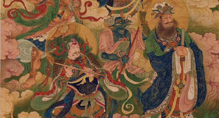 The Bodhisattvas of the Ten Stages in Attaining the Most Perfect Knowledge, 1454 (section); Cleveland Museum of Art