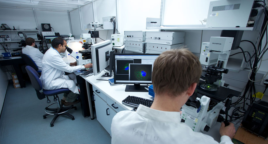 biosciences lab