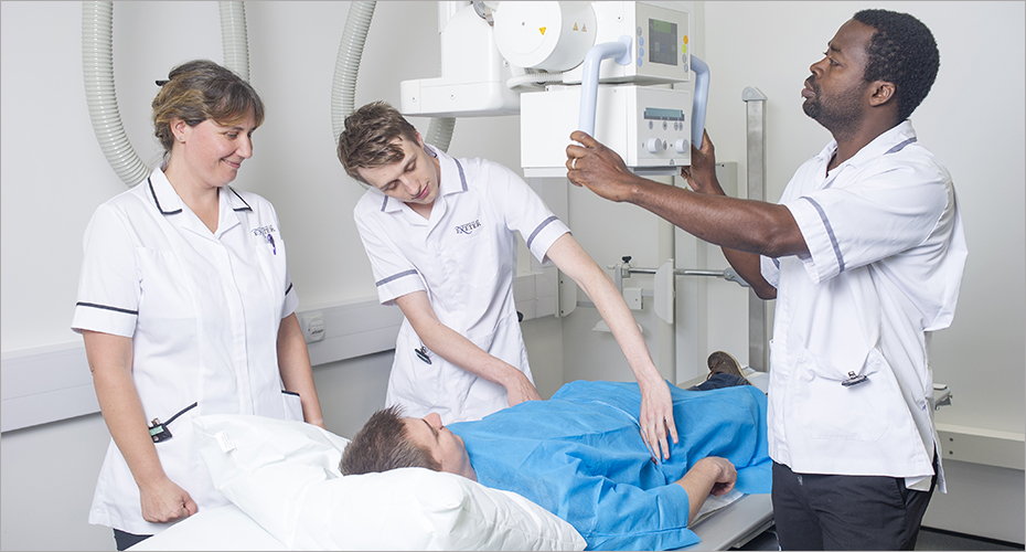 nurses with patient