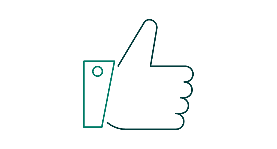Thumbs up icon