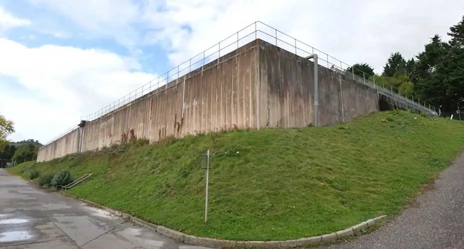 Pynes water treatment works