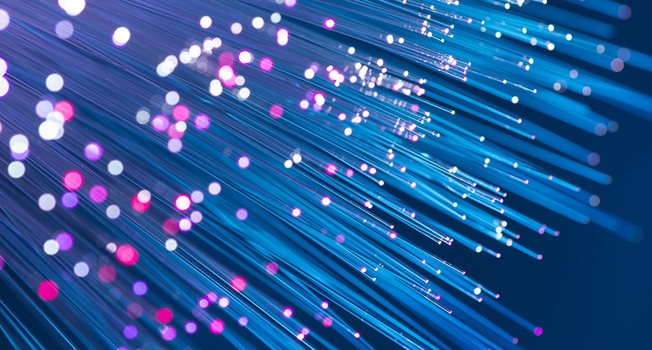 Fibre optic graphic