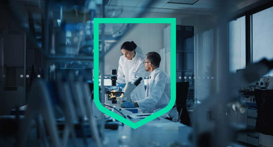 Scientists in lab