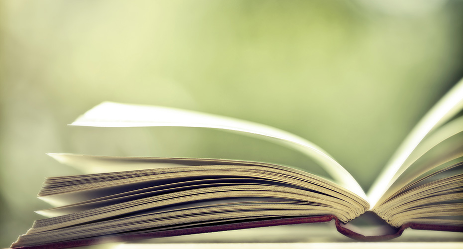 Pages in a book flipping