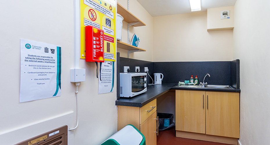 A utility kitchen in Ransom Pickard