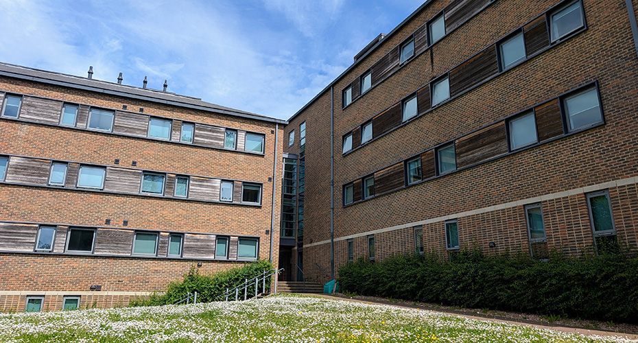 External view of Creedy student accommodation