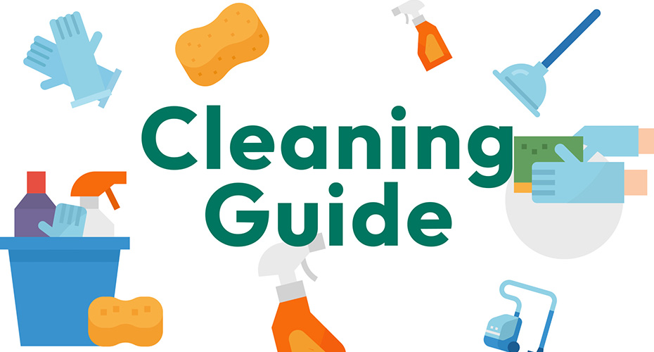 Cleaning Guide video title screen