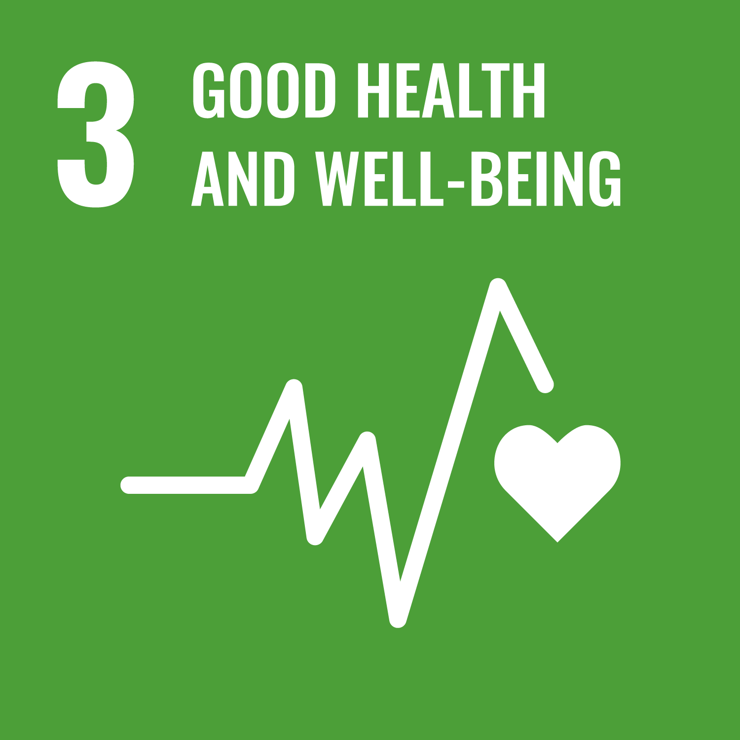 United Nations Sustainable Development Goals Number 3 image