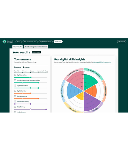 Digital Skills dashboard